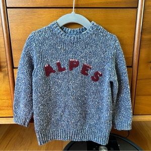 Zara Knitwear Alpes Sweater